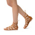 Sandali alla schiava color cuoio da donna Swish Jeans, Donna, SKU w041001274, Immagine 0